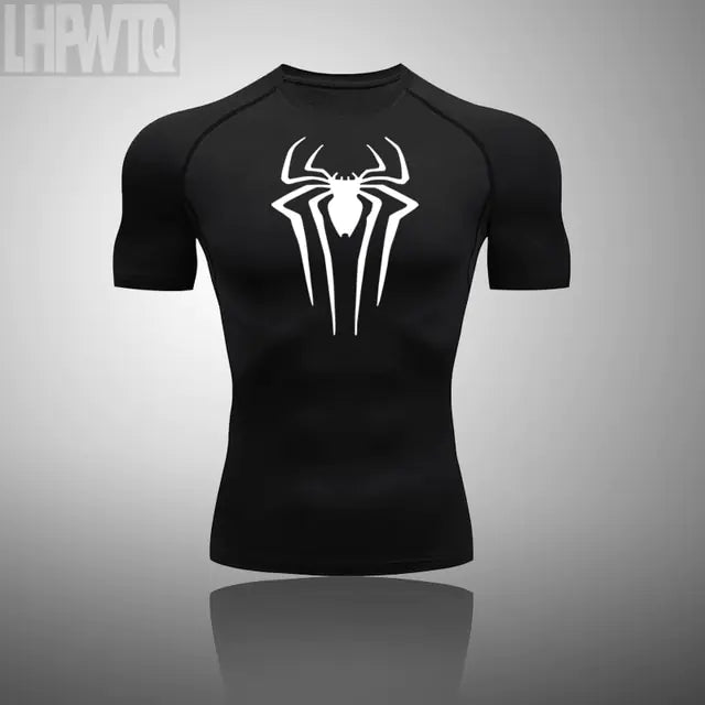 Men's Compression Superhero Tee